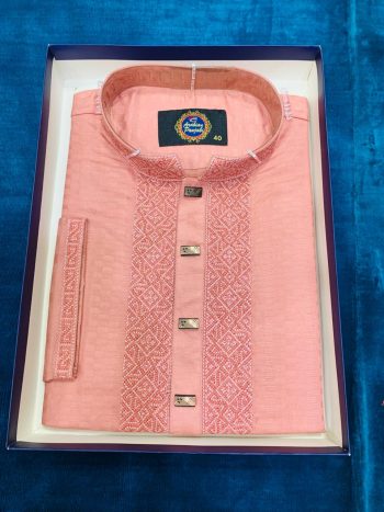 Premium Pink colour Panjabi
