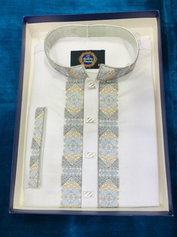 Premium White colour Panjabi