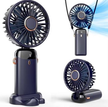 Stylish mini rechargeable fan