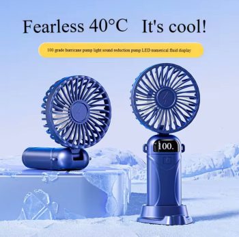 Stylish mini rechargeable fan