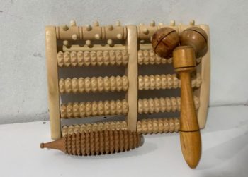 Wooden Massager 3Pcs Combo